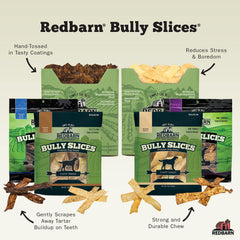 Redbarn Bully Slices con frutos rojos, fuente natural de vitaminas.