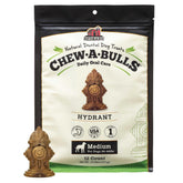Redbarn Chew-A-Bulls, paquete de 12 unidades para limpieza dental diaria