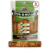 Redbarn Dur-A-Bulls bastones medianos, sabor ahumado para masticar seguro.