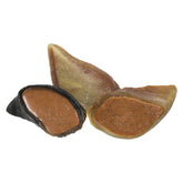 Redbarn Pezuñas Rellenas de Maní, paquete frontal, snack sabroso para perros.