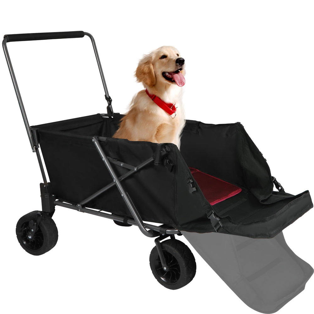 REDCAMP carrito para perros - imagen principal del diseño plegable y fácil de usar.