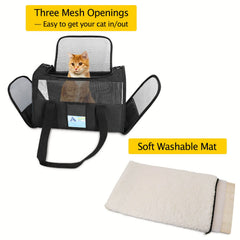 Portapet Refrze con entradas superior y lateral para facilitar la colocación
