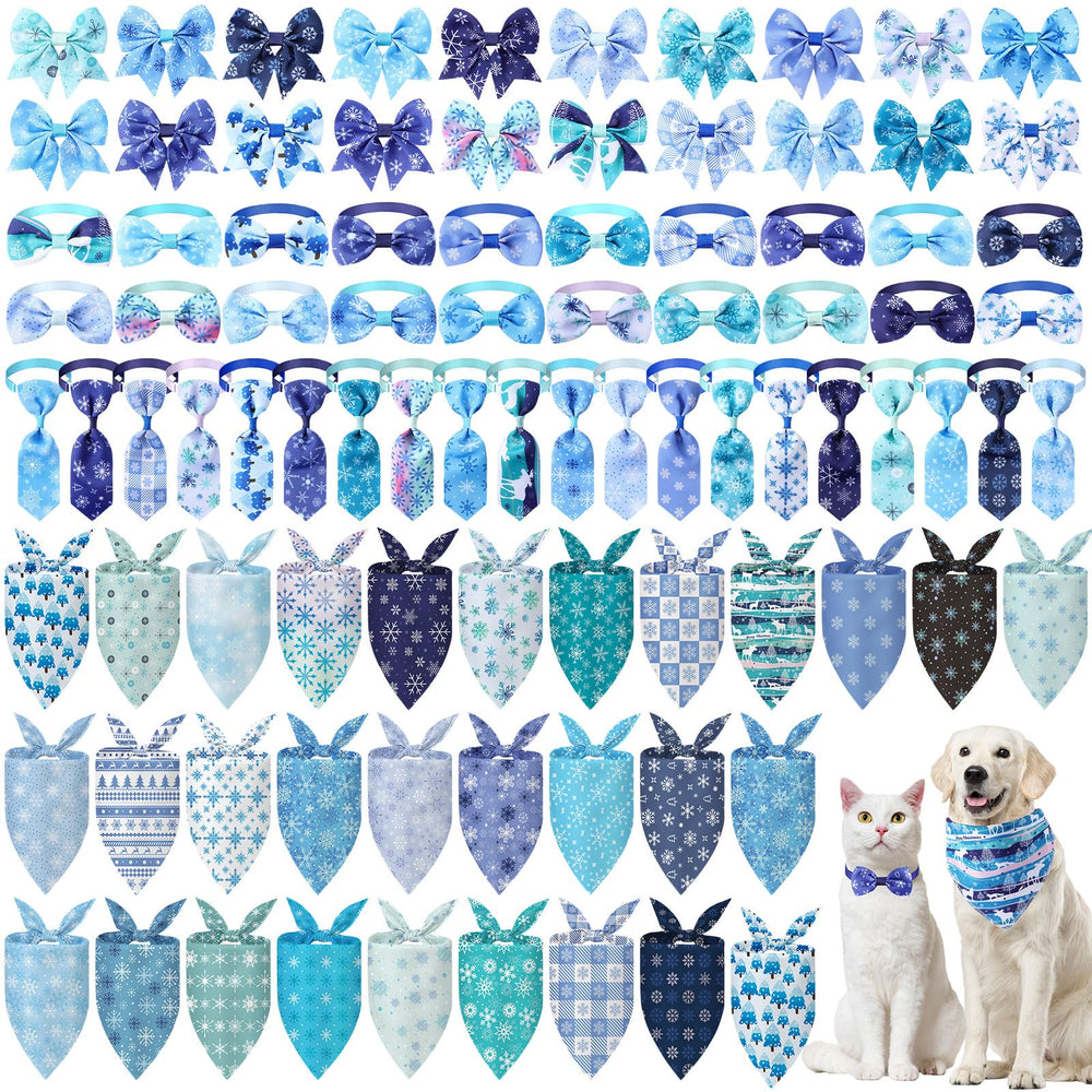 Reginary bandanas de invierno para perro triángulo, ideal para estilos diarios.