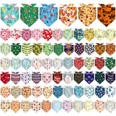 Bandanas Reginary con patrón Navidad para perros, ideal para fiestas y sesiones de fotos.