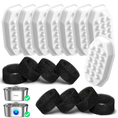 Filtro Rellaty para bebederos gatos 108 oz, filtración eficaz para agua limpia.