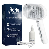 ReNu Dog Brush: cepillo para perros con spray de agua para reducir la estática