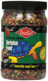 Rep-Cal alimento para tortugas, envase de 12,5 onzas, fácil de dosificar para la dieta diaria