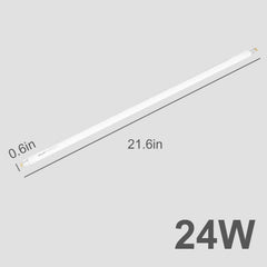 REPTI ZOO distribución de luz UVB, lampara T5 HO 24W, rendimiento uniforme.