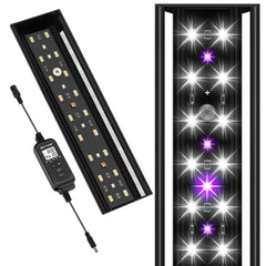 REPTITRIP Lámpara UVB LED de 8 pulgadas para reptiles, iluminación segura