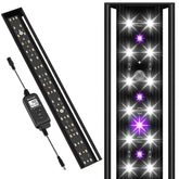 La REPTITRIP Lámpara UVB de 16 pulgadas brinda iluminación UVB estable para reptiles.