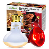 REPTI ZOO lámpara diurna UV de 100W para terrario, favorece iluminación estable.