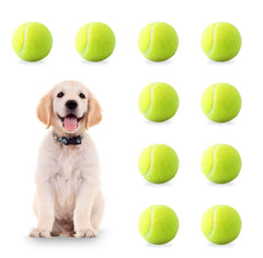 Bola de tenis RERBIO para perro pequeño, 2 pulgadas, ideal para juego seguro.