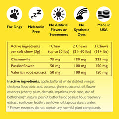 RESCUE Pet Chews sabor manzana camomila para perros