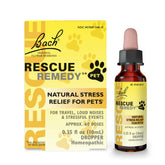 Rescue Remedy Mascota: gota-botella-10ml para calma emocional diaria sin sedación.