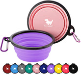 Rest-Eazzzy bebedero plegable dos unidades, ideal para viajar con mascotas.