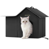 Rest-Eazzzy casa exterior para gatos, refugio aislado para uso al aire libre.
