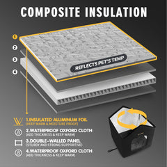 Rest-Eazzzy techo impermeable protege contra la lluvia
