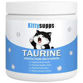 RETPMOSO KittySupps Taurina en pote de 200 g para vitalidad diaria.