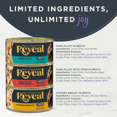 Reveal proteína real como primer ingrediente en mousse