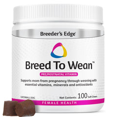 Revival Breeder-edge botella frontal, apoyo nutricional durante embarazo y lactancia.