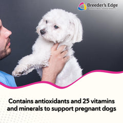 Revival Breeder-edge ingredientes clave en primer plano, antioxidantes y vitaminas útiles.