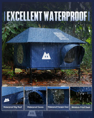 Rewarmle: casa-gato-aislamiento-pared-techo con aislamiento grueso contra frío