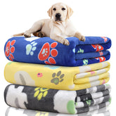 Manta Rezutan para perros grandes, suave y lavable, ideal para camas.