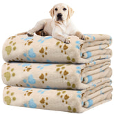 Manta Rezutan para perro grande con patitas dulces, ideal para confort nocturno