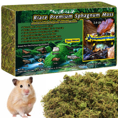 Riare musgo esfagno para terrario, listo para usar y regulador de humedad.