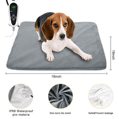 Almohadilla de calor RIOGOO para perros y gatos, confort térmico diario.
