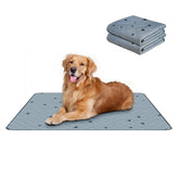 Almohadilla lavable RIOUSSI para perros, gris, 24x36, ideal para entrenamiento de higiene.