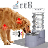 RIZZARI dispensador de agua a gravedad para perros, 8L, flujo constante.