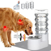 RIZZARI dispensador-agua-grande-perros-9l con flujo constante para uso en casa.