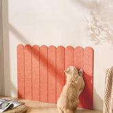 RizzQi Alfombrilla rasca grande adhesiva para pared, protege muebles y reduce arañazos.