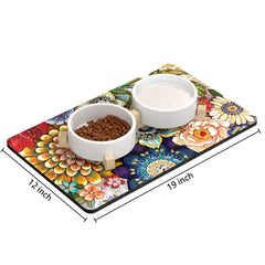 Alfombrilla antideslizante Rnivvi para cuencos de comida y agua