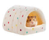 Rodizoo refugio hamster tela suave para descanso cómodo