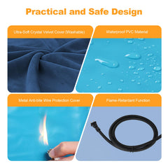 Rolimate funda suave lavable, cómoda y fácil de limpiar.