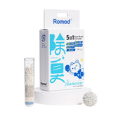 Romod arena de tofu con aglomeración rápida para gatos, limpieza más sencilla.