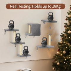 ROMSPRI tablero rascar en pared, afila uñas y protege muebles.