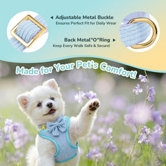 RoseYouth tallas S y M con ajuste cómodo para perros pequeños y medianos.
