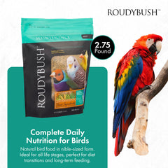 RoudyBush alimento diario mantenimiento aves, visual alimento-diario-mantenimiento-aves, versión de 44 onzas para uso diario