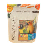 Roudybush California Blend pellets mini para aves, nutrición equilibrada.