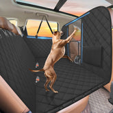 ROUWINNE barrera alta para asiento trasero con malla: seguro para el perro