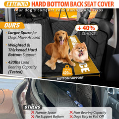 ROUWINNE base dura para perro trasero: soporta hasta 420 libras.