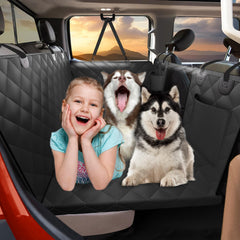 ROUWINNE Extensor de asiento trasero brinda espacio amplio para perros en camión.