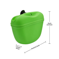 RoyalCare bolsa de entrenamiento portátil para perro con clip de cintura para paseos sin manos