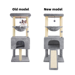 Roypet Arbol Gatos 43-3 plataformas: zonas elevadas para observar y jugar.