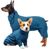 ROZKITCH chaleco perro forro polar dorso, calor duradero
