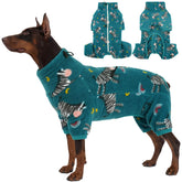 ROZKITCH chaqueta para perro grande con forro polar reflectante para paseos nocturnos seguros