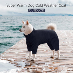 ROZKITCH cuello alto ajustable perro: calor alrededor del cuello.